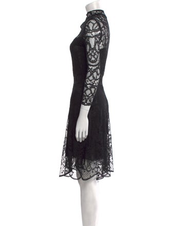 Christian Dior Lace Knee-Length Dress