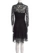 Christian Dior Lace Knee-Length Dress