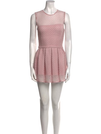 Christian Dior Printed Mini Dress