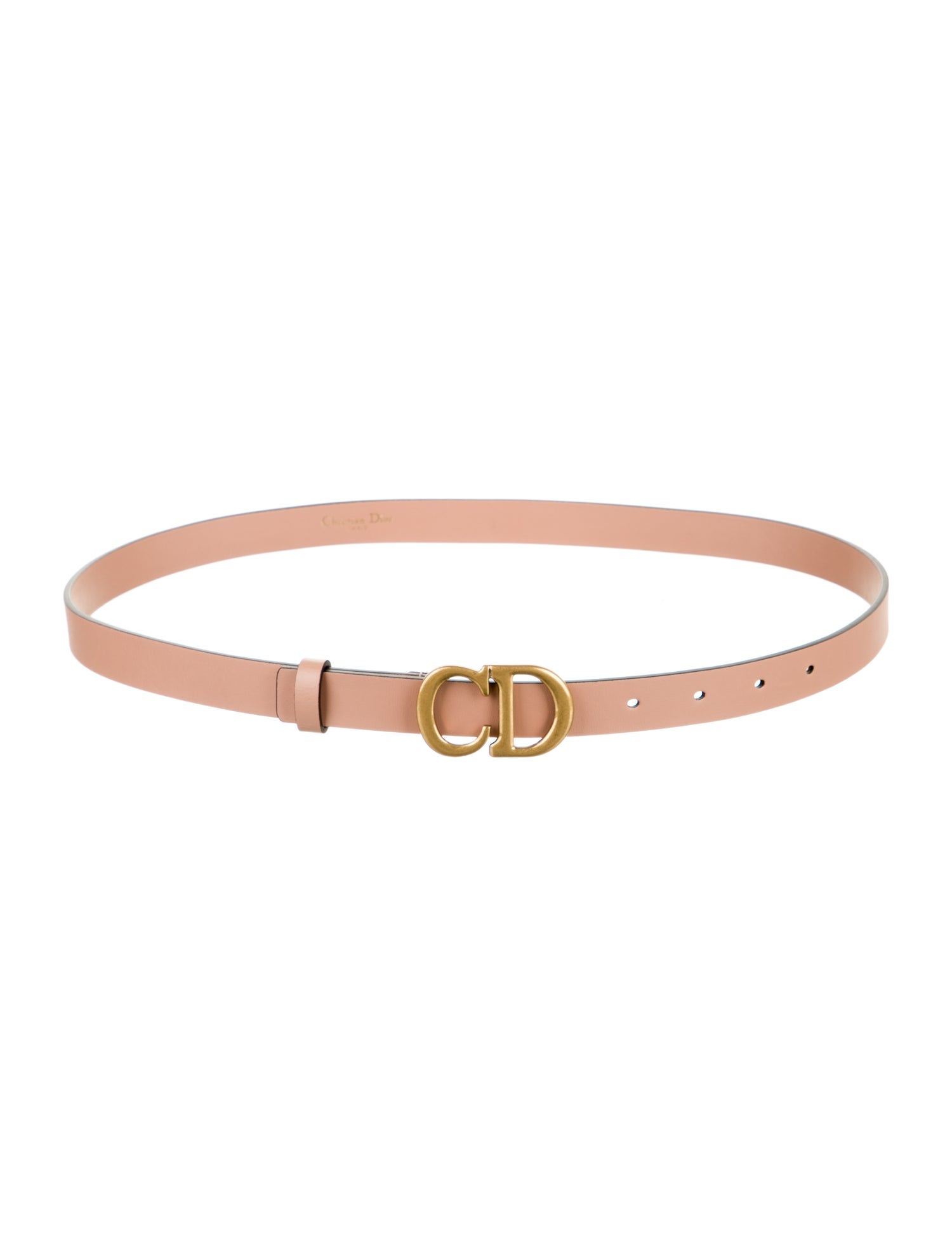 Christian Dior 2019 Skinny Waist Belt