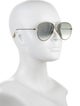Christian Dior Aviator Gradient Sunglasses