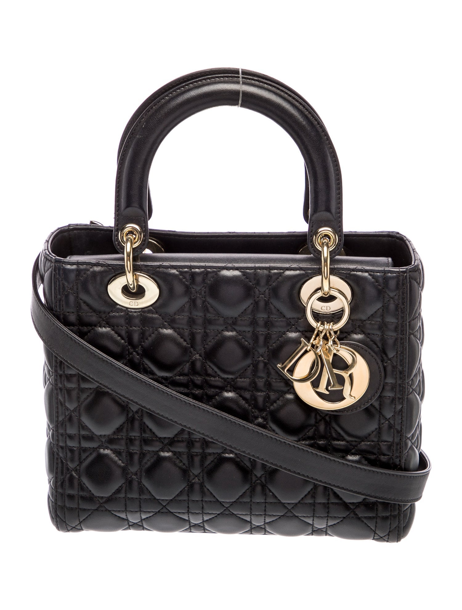 Christian Dior Quilted Lady Dior Medium