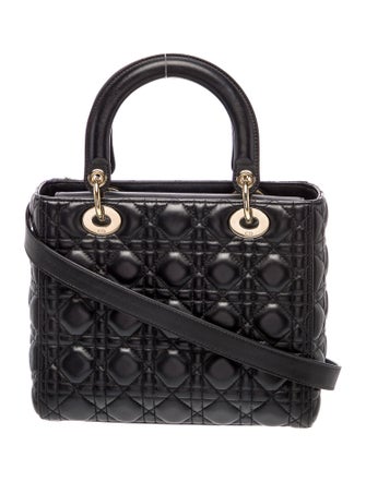 Christian Dior Quilted Lady Dior Medium