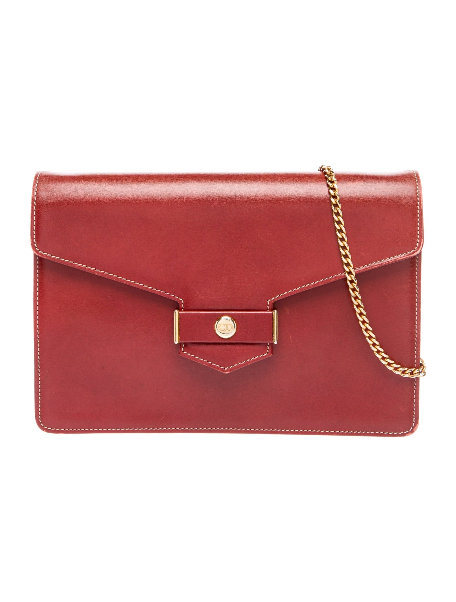 Christian Dior Leather Crossbody Bag Vintage