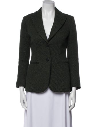 Christian Dior Virgin Wool Tweed Pattern Blazer