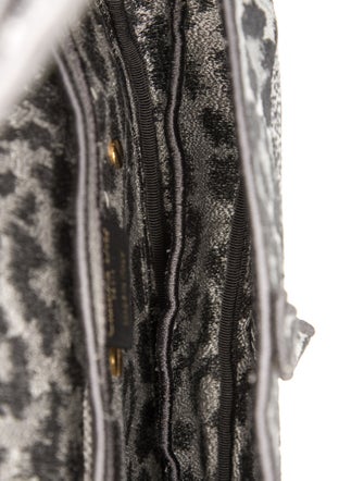 Christian Dior Canvas Saddle