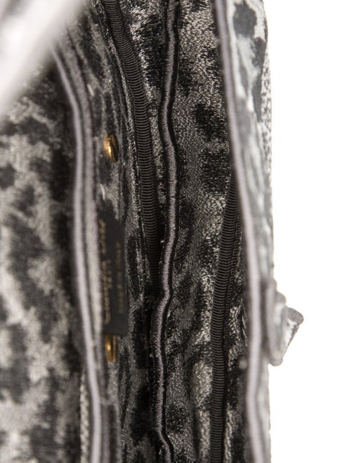 Christian Dior Canvas Saddle