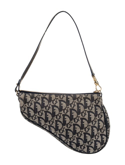 Christian Dior Diorissimo Saddle Pochette