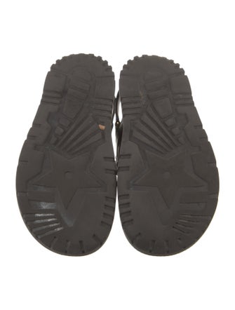 Christian Dior Dioract Leather Slingback Sandals