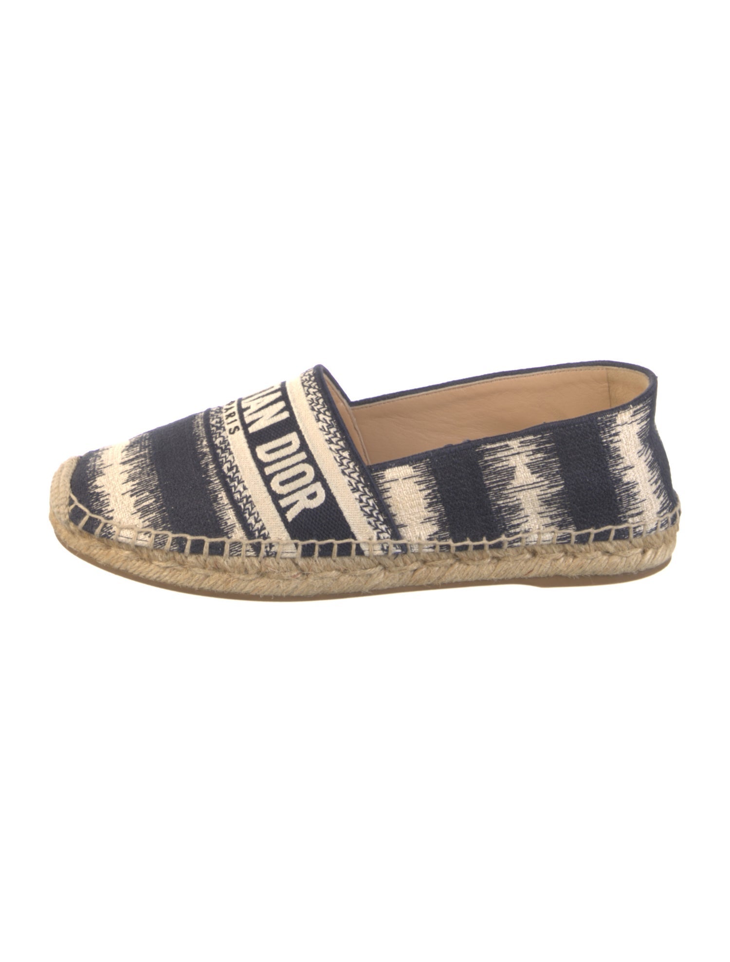 Christian Dior Canvas Printed Espadrilles