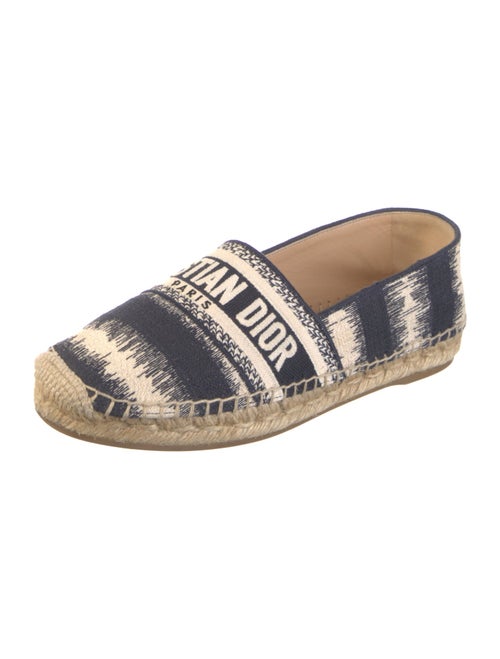 Christian Dior Canvas Printed Espadrilles