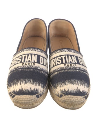 Christian Dior Canvas Printed Espadrilles