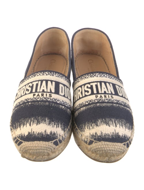 Christian Dior Canvas Printed Espadrilles
