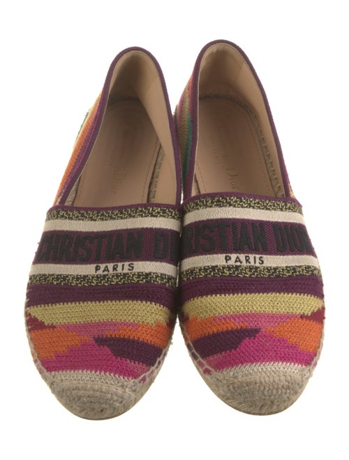 Christian Dior Canvas Printed Espadrilles
