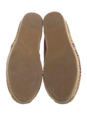 Christian Dior Canvas Printed Espadrilles
