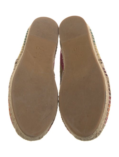 Christian Dior Canvas Printed Espadrilles
