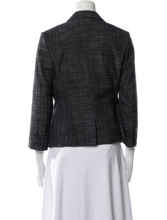 Christian Dior Plaid Print Blazer
