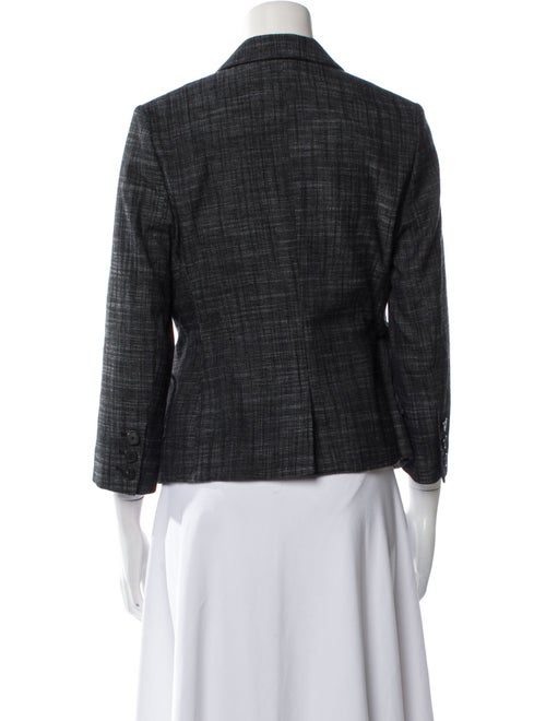 Christian Dior Plaid Print Blazer