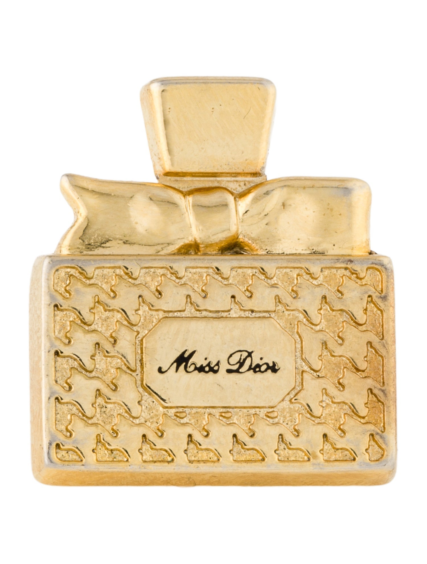 Christian Dior Vintage Perfume Bottle Lapel Pin