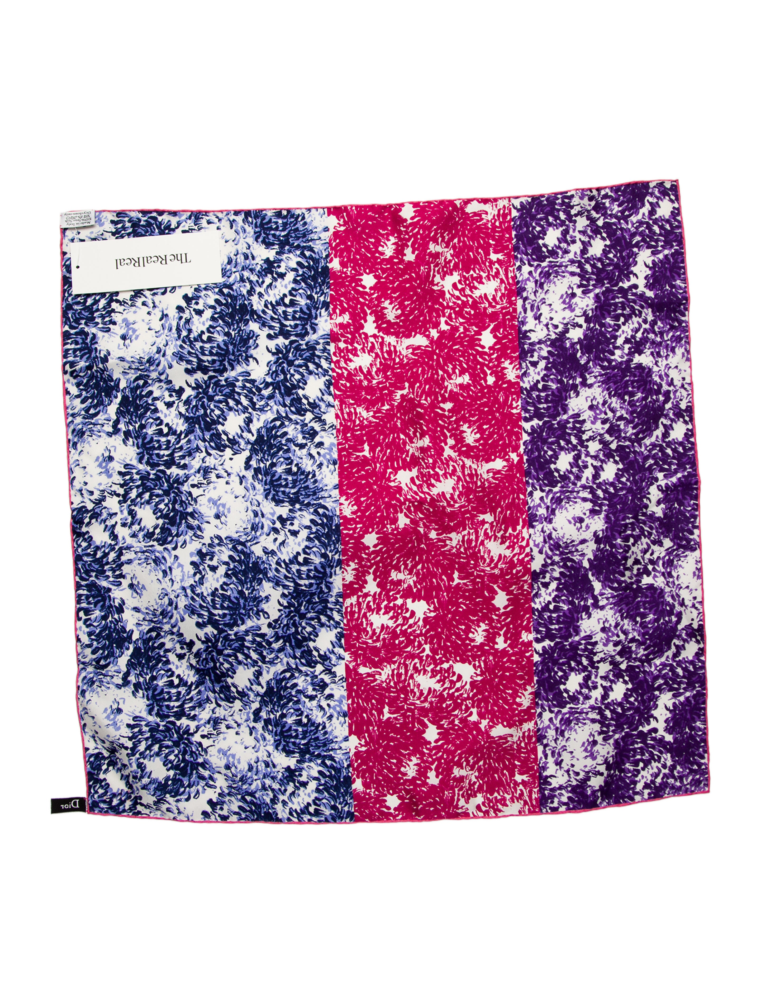 Christian Dior Silk Printed Scarf