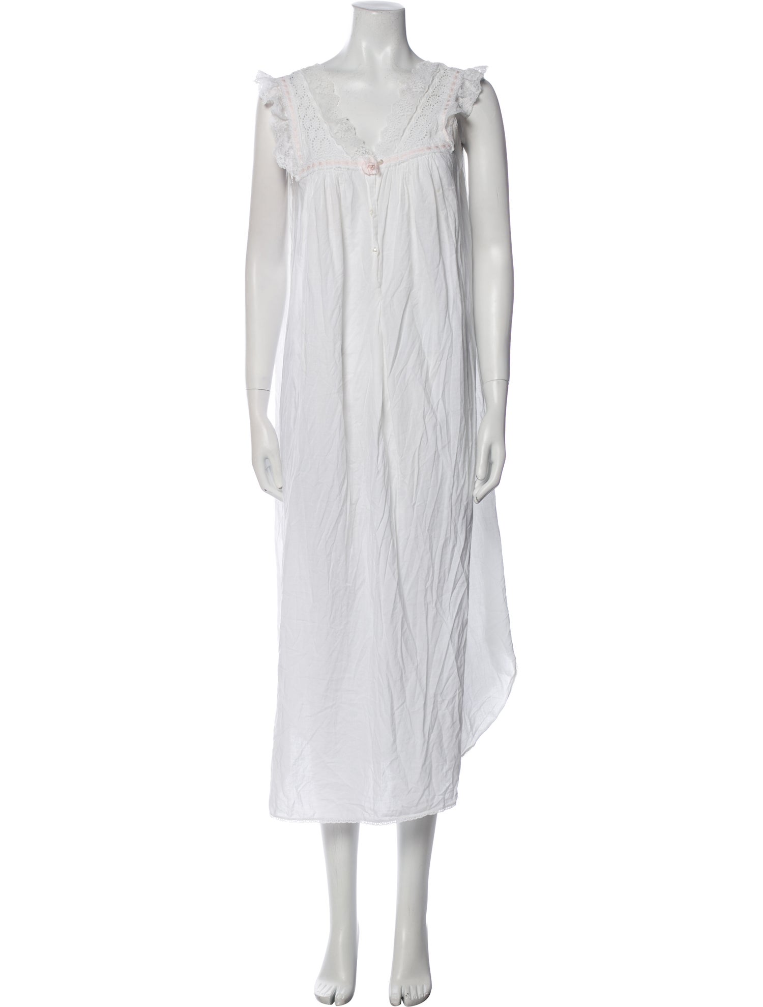Christian Dior Lingerie Bow Accents Nightgown