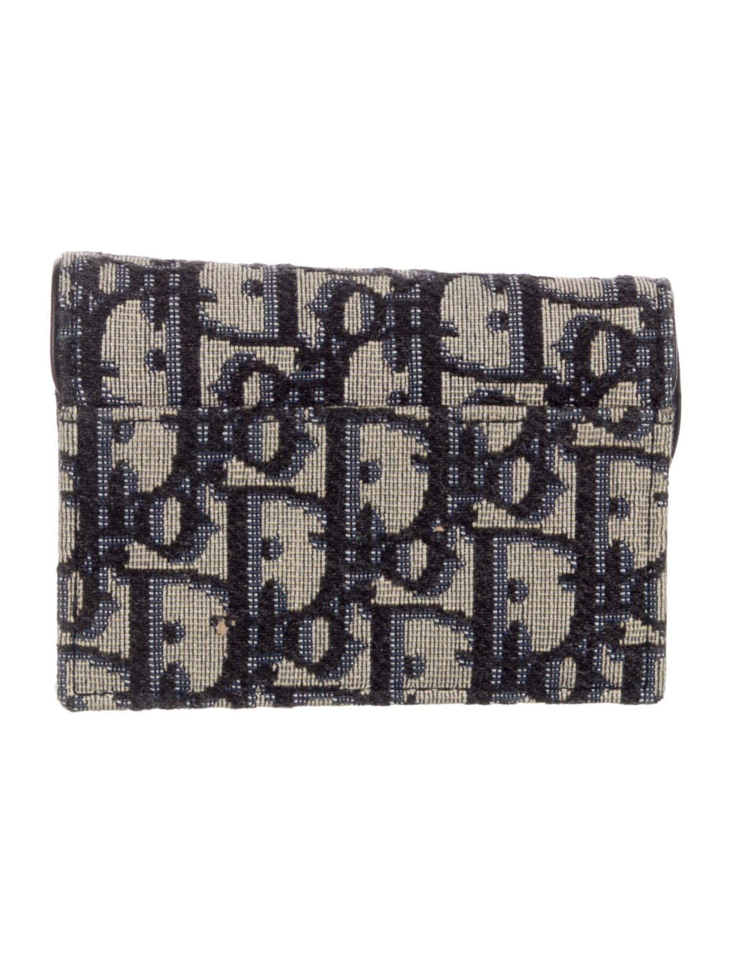 Christian Dior 2020 Saddle Bloom Compact Wallet