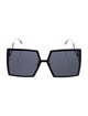 Christian Dior Square Tinted Sunglasses