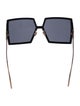 Christian Dior Square Tinted Sunglasses