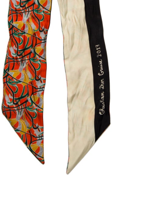 Christian Dior Silk Printed Scarf