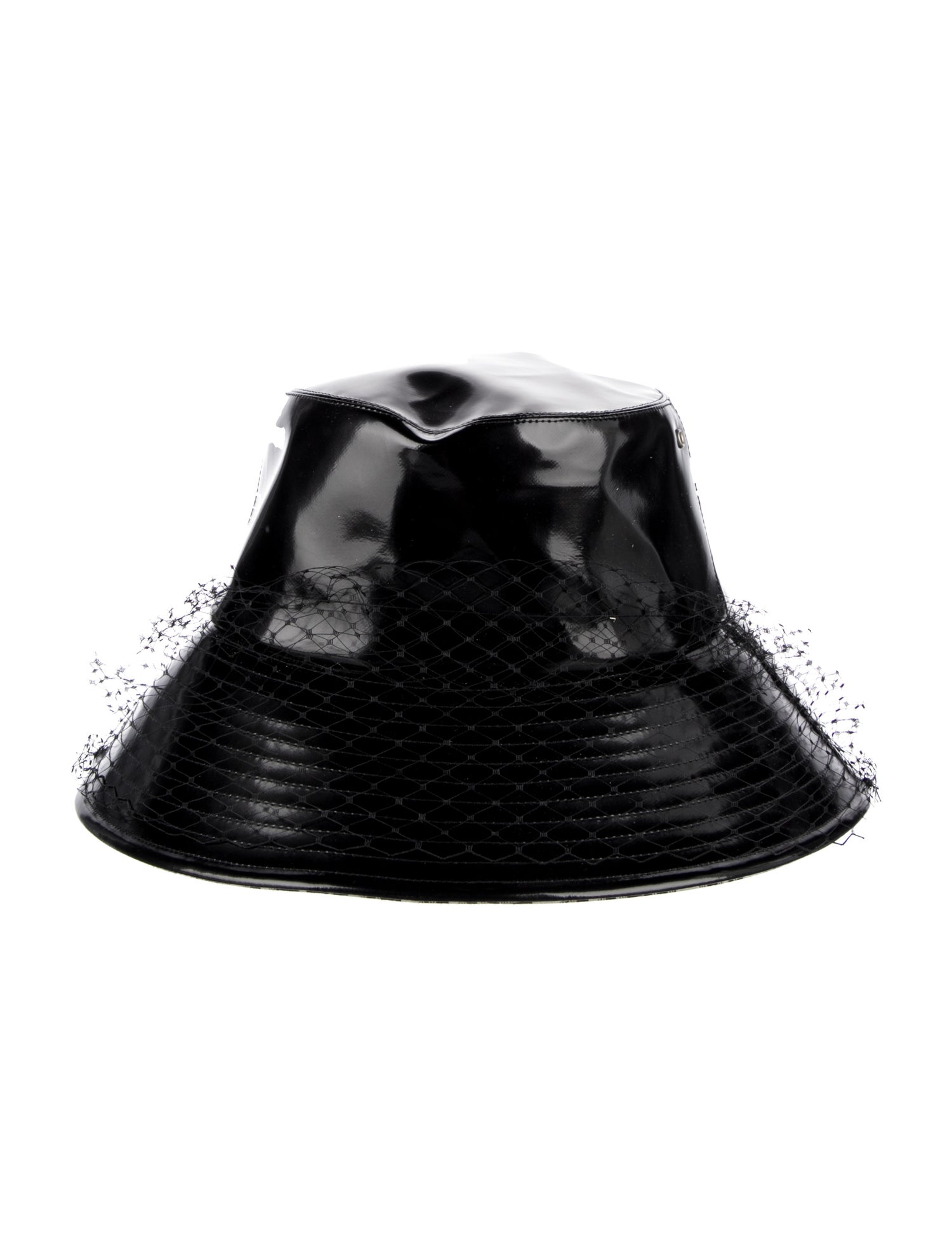 Christian Dior Leather Mesh Hat