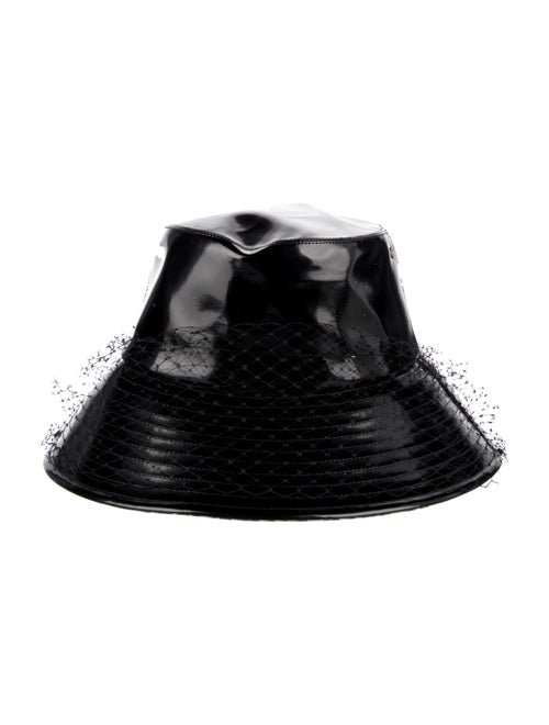 Christian Dior Leather Mesh Hat