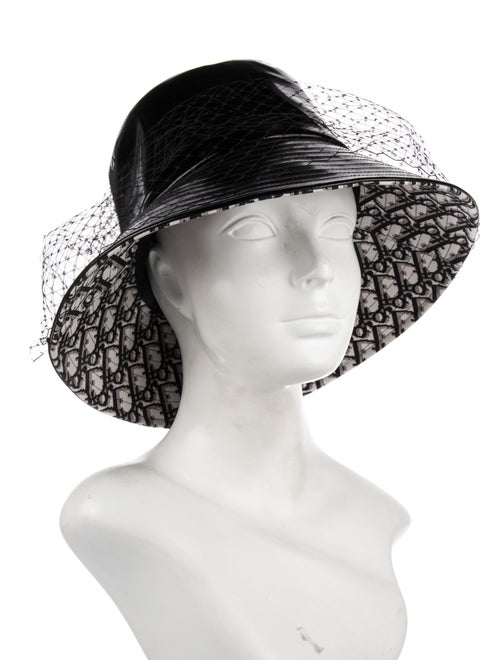 Christian Dior Leather Mesh Hat