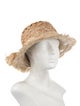 Christian Dior Raffia Fringe Hat
