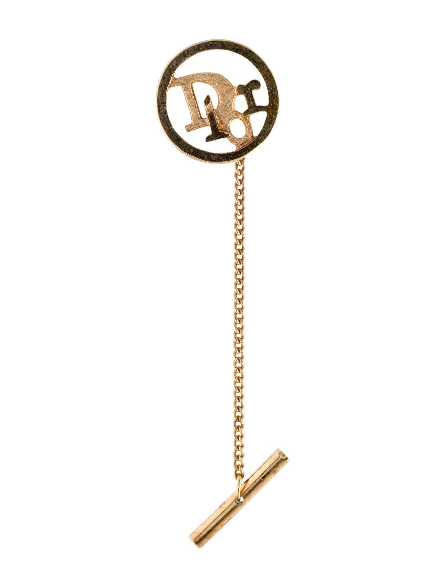 Christian Dior Vintage Logo Tie Pin