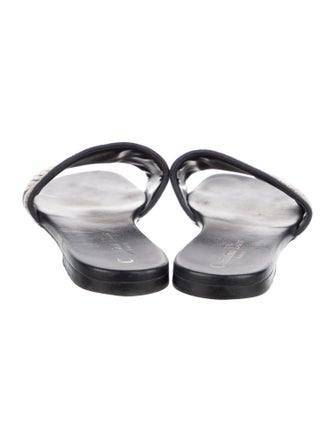 Christian Dior Oblique Jacquard Canvas Flats