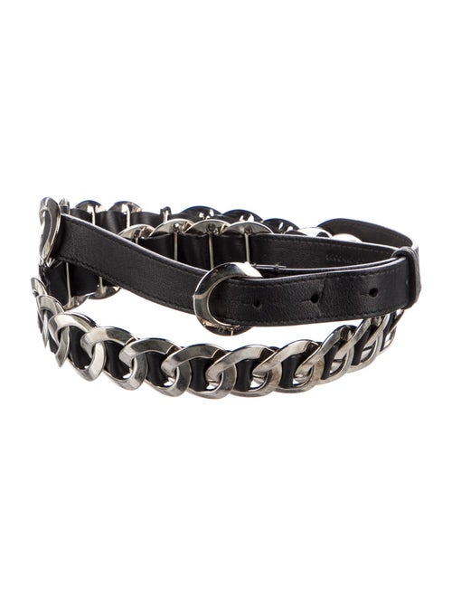 Christian Dior Skinny Leather Waist Belt