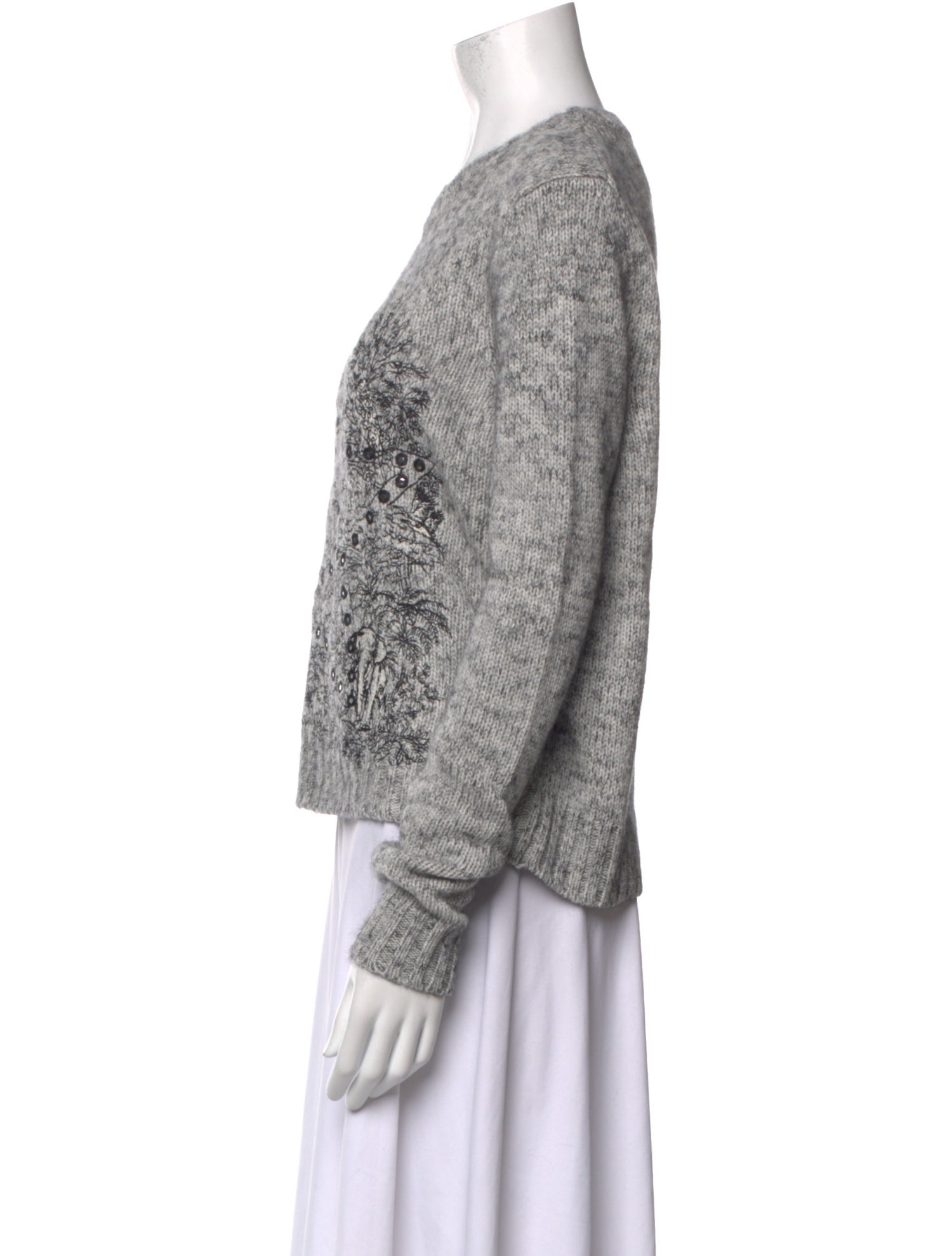 Christian Dior Cashmere Crew Neck Sweater