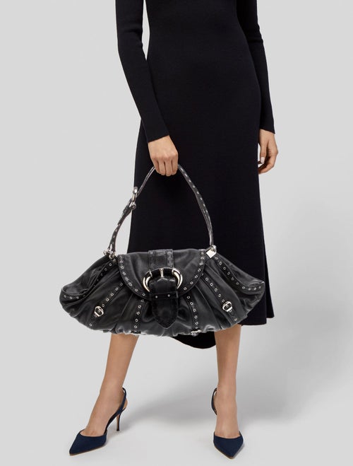 Christian Dior Leather Shoulder Bag