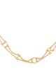 Christian Dior Crystal Logo Choker Necklace