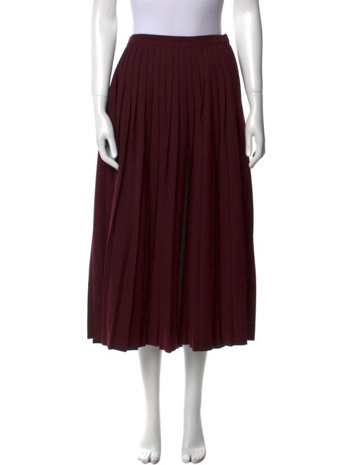 Christian Dior Wool Midi Length Skirt