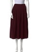 Christian Dior Wool Midi Length Skirt