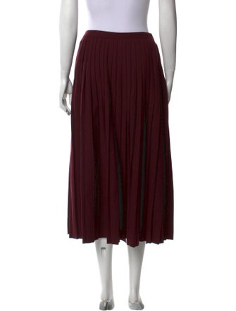 Christian Dior Wool Midi Length Skirt