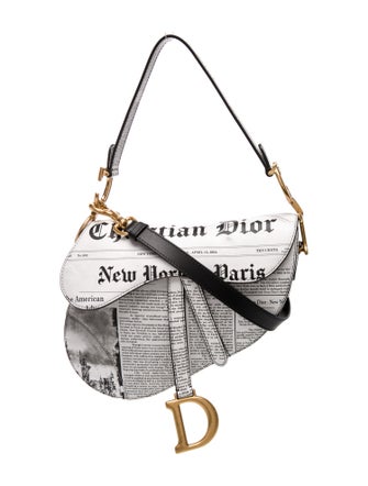 Christian Dior Leather Saddle Large 2024