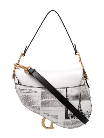 Christian Dior Leather Saddle Large 2024