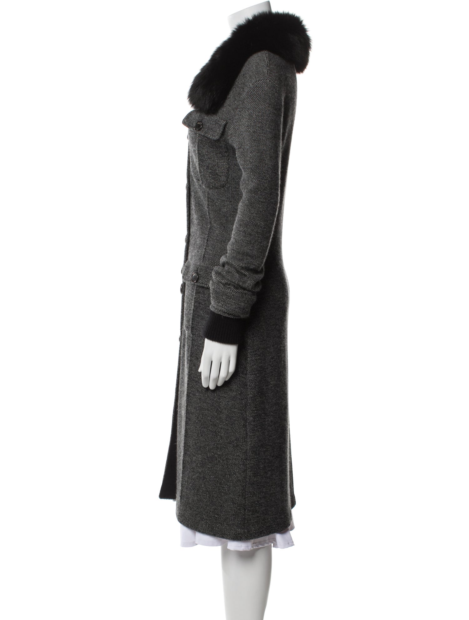 Christian Dior Vintage 2010 Fur Coat