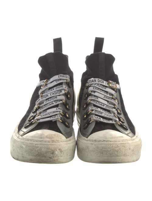 Christian Dior Walk' N' Dior Cannage Mid Sneakers