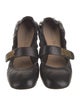 Christian Dior Leather Mary Jane Flats