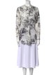 Christian Dior Printed Crew Neck Tunic