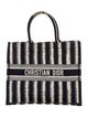 Christian Dior Canvas Book Tote Large