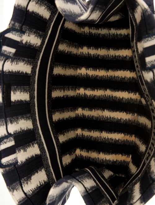 Christian Dior Canvas Book Tote Large